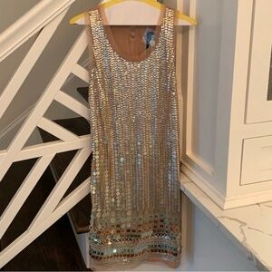 Anthropologie boemo sequin dress XS flapper
